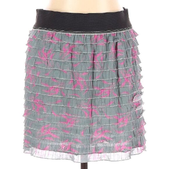 Free People, Tiered Mini Skirt- Size Large - Picture 1 of 7
